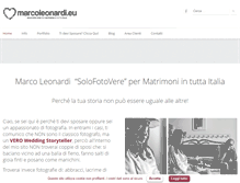 Tablet Screenshot of marcoleonardi.eu